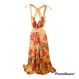 La Femme Floral Prom Gown Size 6